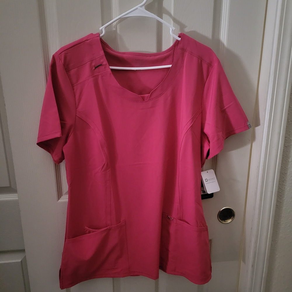 Cherokee Pink Short Sleeve Tee for Everyday Comfort